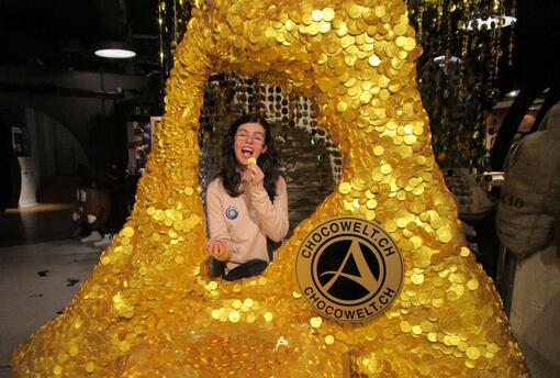 Francisca im Schoggitaler-Land