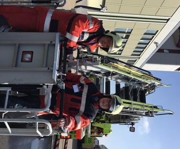 oel erlebte einen unvergesslichen Tag bei der Flughafenberufsfeuerwehr