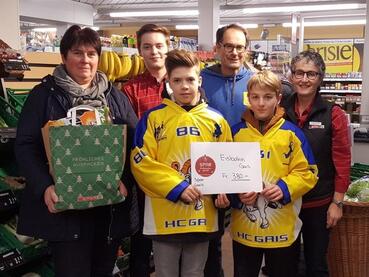 Weihnachtsspenden-Aktion SPAR